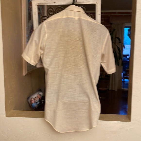 Arrow Kent Men’s Vintage Short Sleeve Size 15 65% 35% Cotton size Small - Picture 6 of 8